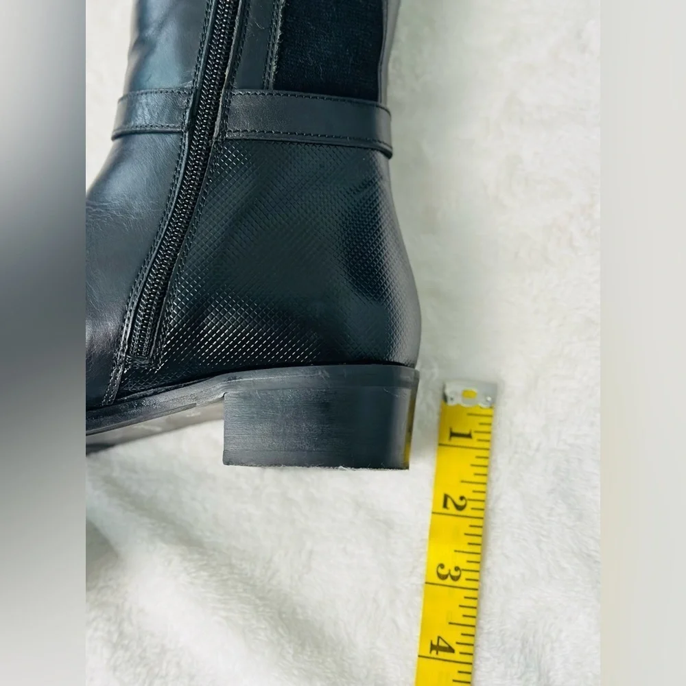 Aquatalia by Marvin K. Orion Tall Riding Leather  Boots Size 6